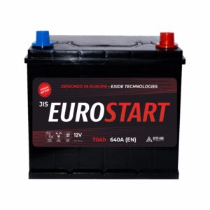 Автомобильный аккумулятор EUROSTART  70Ah 640A (JIS)